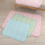 Five Size Breathable Cooling Blue Banana Mat for Pets - GreenFur