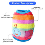 Flannel Pet Vest Soft Warm Winter Clothing for Small Dogs and Cats - GreenFur