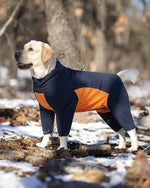 Fleece Lined Pet Jacket for Dog Winter Coat Warm Cotton Apparel - GreenFur