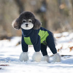 Fleece Lined Pet Jacket for Dog Winter Coat Warm Cotton Apparel - GreenFur