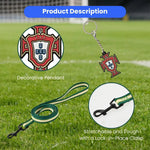 Flexible Polyester Made FPF Pet Leash and Harness and Collar Set - GreenFur