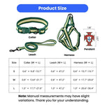 Flexible Polyester Made FPF Pet Leash and Harness and Collar Set - GreenFur