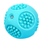 Floatable Squeaky Teething Bouncy TPR Dog Chew Toy Ball - GreenFur