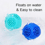 Floatable Squeaky Teething Bouncy TPR Dog Chew Toy Ball - GreenFur