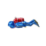 Floating Diver Ornament for Aquarium Glass Tank Decoration - GreenFur