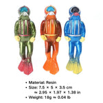 Floating Diver Ornament for Aquarium Glass Tank Decoration - GreenFur