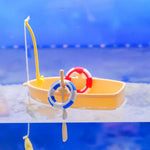 Floating PVC Mini Boat Decoration for Aquarium Surface Landscaping - GreenFur