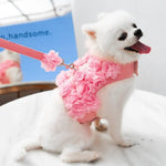 Floral Pet Harness with Leash Set - GreenFur