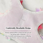 Floral Pet Harness with Leash Set - GreenFur