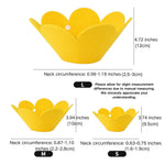 Flower Shape Cat Recovery Collar Soft Elizabeth Collar - GreenFur