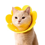 Flower Shape Cat Recovery Collar Soft Elizabeth Collar - GreenFur