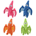 Fluffy PP Fiber Pterodactyl with Squeaky Wings Dog Toy - GreenFur
