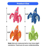 Fluffy PP Fiber Pterodactyl with Squeaky Wings Dog Toy - GreenFur