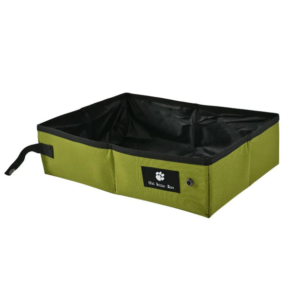 Foldable and Leak Proof Cat Litter Box - GreenFur
