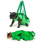 Foldable Anti - Scratch Portable Pet Carrier Bag for Cats - GreenFur