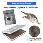 Foldable Book - Style Thick Durable Cat Scratcher - GreenFur