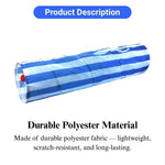 Foldable Cat Tunnel Toy Straight Passage Indoor Play Tube - GreenFur