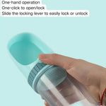 Foldable Dog Water Bottle Portable Dog Water Dispenser - GreenFur