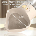 Foldable Dog Water Bottle Travel Lovely Outdoor Pet Dispenser - GreenFur