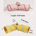 Foldable Lightweight Small Pet Tunnel Toy - GreenFur