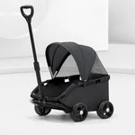 Foldable Portable 4 Wheels Pet Stroller with Sunshade - GreenFur
