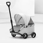Foldable Portable 4 Wheels Pet Stroller with Sunshade - GreenFur