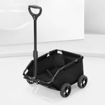 Foldable Portable 4 Wheels Pet Stroller with Telescoping Handle - GreenFur