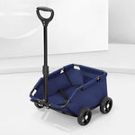 Foldable Portable 4 Wheels Pet Stroller with Telescoping Handle - GreenFur