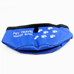 Foldable Portable Pet Bowl Made of 600D Oxford Fabric - GreenFur