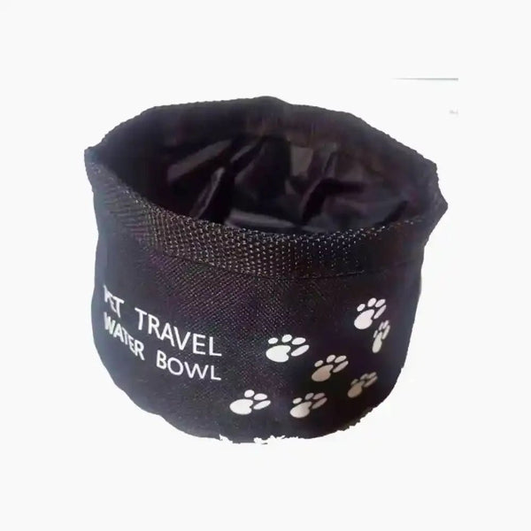Foldable Portable Pet Bowl Made of 600D Oxford Fabric - GreenFur