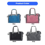 Foldable Reflective Strips and Pull Handle Pet Carrier Bag - GreenFur