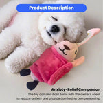 Foldable Treat - Hiding Design Rustling Plush Dog Toy with Squeaker - GreenFur