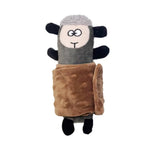 Foldable Treat - Hiding Design Rustling Plush Dog Toy with Squeaker - GreenFur