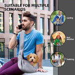 Folding Dog Backpack Breathable Pet Travel Bag Dog Outdoor Carrier - GreenFur
