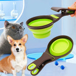 Folding Outdoor Flexible Anti - bacteria Pet Bowl - GreenFur