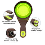 Folding Outdoor Flexible Anti - bacteria Pet Bowl - GreenFur