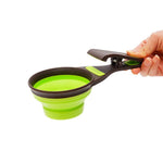 Folding Outdoor Flexible Anti - bacteria Pet Bowl - GreenFur