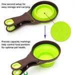 Folding Outdoor Flexible Anti - bacteria Pet Bowl - GreenFur