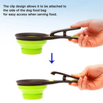 Folding Outdoor Flexible Anti - bacteria Pet Bowl - GreenFur