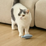 Food - Grade Silicone Fish Chew & Dental Cat Toy - GreenFur