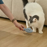 Food - Grade Silicone Fish Chew & Dental Cat Toy - GreenFur