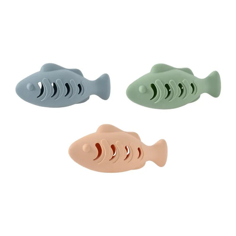 Food - Grade Silicone Fish Chew & Dental Cat Toy - GreenFur