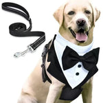 Formal Occasions Pet Vest - Style Harness with Bowtie and Adjustable Leash for Dogs - GreenFur