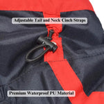 Four - Legged Waterproof Rain Jacket for Large Dog - GreenFur