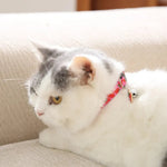 Fruit Pattern Soft Nylon Breakaway Cat Collar with Bell - GreenFur