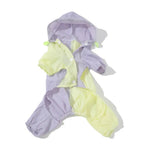 Full Body Four Leg Waterproof Raincoat Suit for Small and Medium Dogs - GreenFur