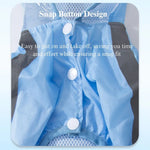 Full Body Waterproof Dog Raincoat with Legs for Small Breeds - GreenFur