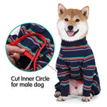 Full Coverage Dog Pajamas Four - Legged Onesie - GreenFur