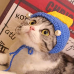 Fun and Playful Pet Cosplay Headpiece for Cats and Small Dogs - GreenFur