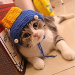 Fun and Playful Pet Cosplay Headpiece for Cats and Small Dogs - GreenFur